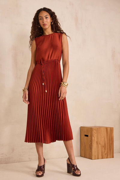 Picture of PLEATED STRAIGHT DRESS BELL